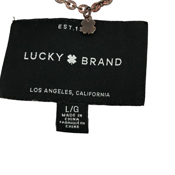 LUCKY Brand Zip Up Faux Fluffy Hooded Teddy Jacket Coat Size L - Picture 6 of 7